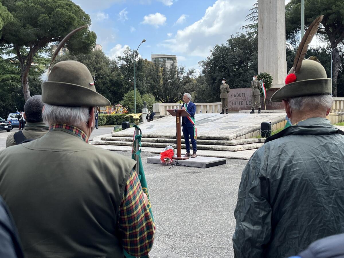 Festa della Liberazione a Latina: cerimonia celebrativa al parco “Falcone Borsellino”. - 