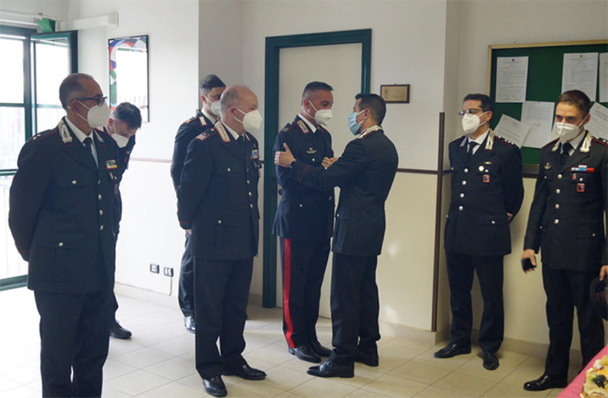 Il Comandante Provinciale dei Carabinieri di Latina, D’Aloia, incontro i militari della Compagnia di Terracina. - 
