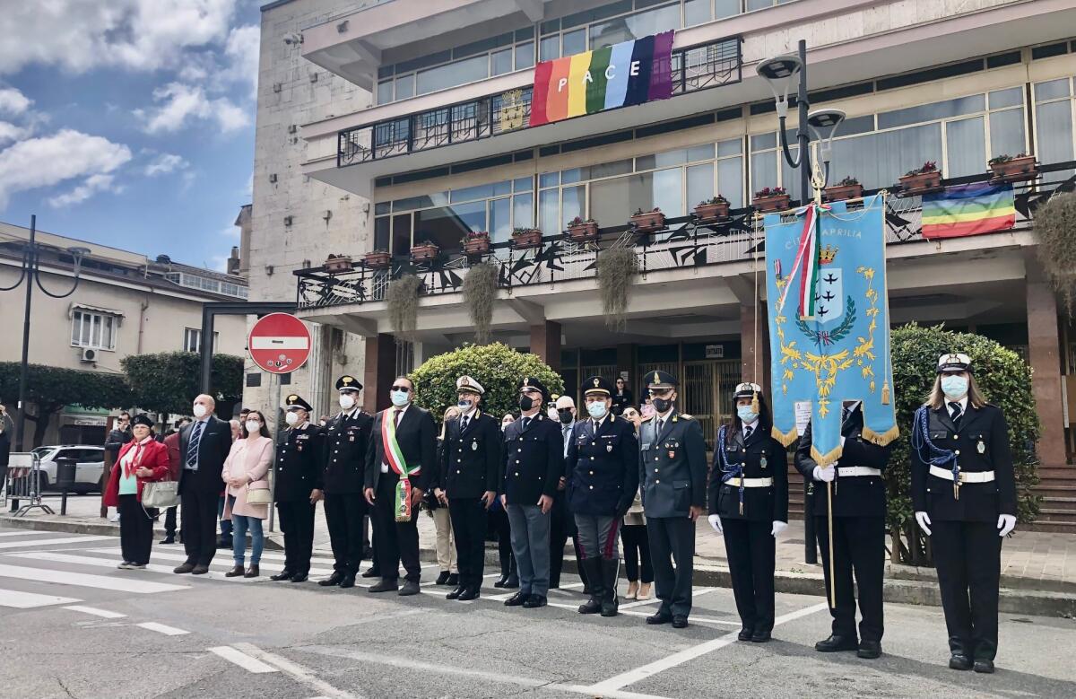 Festa della Liberazione e 86esimo Anniversario della fondazione della città di Aprilia. Le celebrazioni. FOTO - 