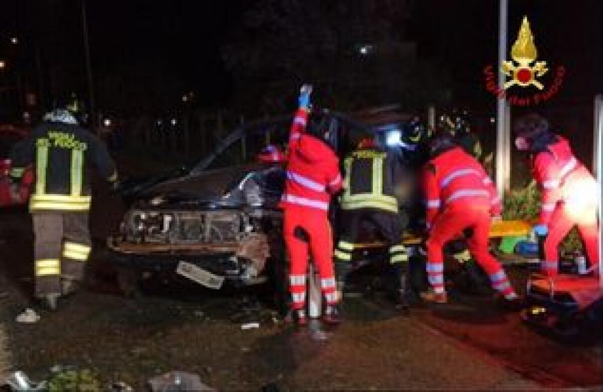 Incidente nella notte tra giovedì e venerdì a Sermoneta Scalo, in rianimazione il 31enne - 