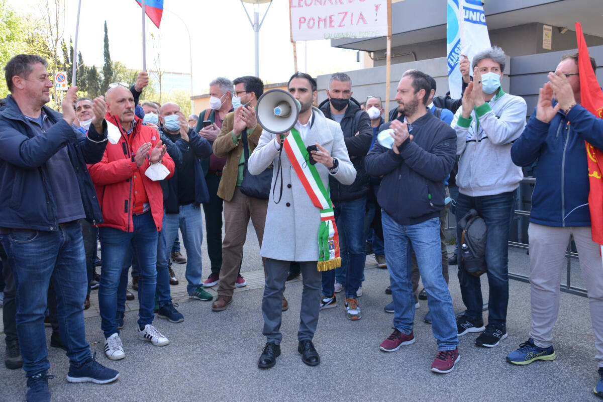 Pomezia - Il sindaco Zuccalà incontra la Regione per la vertenza Leonardo - 