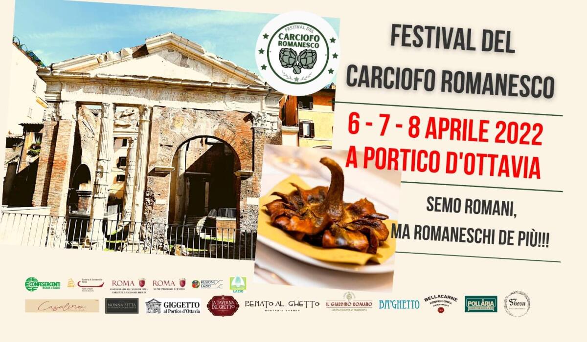 Dal 6 all’8 Aprile al Ghetto di Roma va in scena il primo “Festival del Carciofo Romanesco”. - 