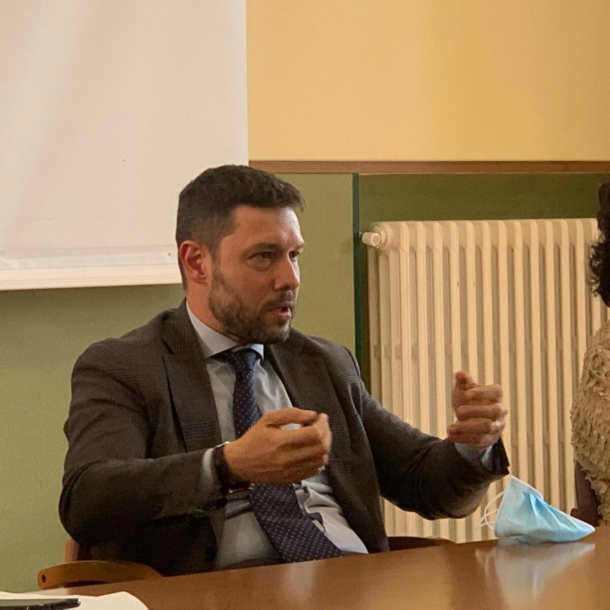 Il nuovo direttore generale della Asl Roma 6, Cristiano Camponi, incontra i professionisti dell’azienda sanitaria. - 