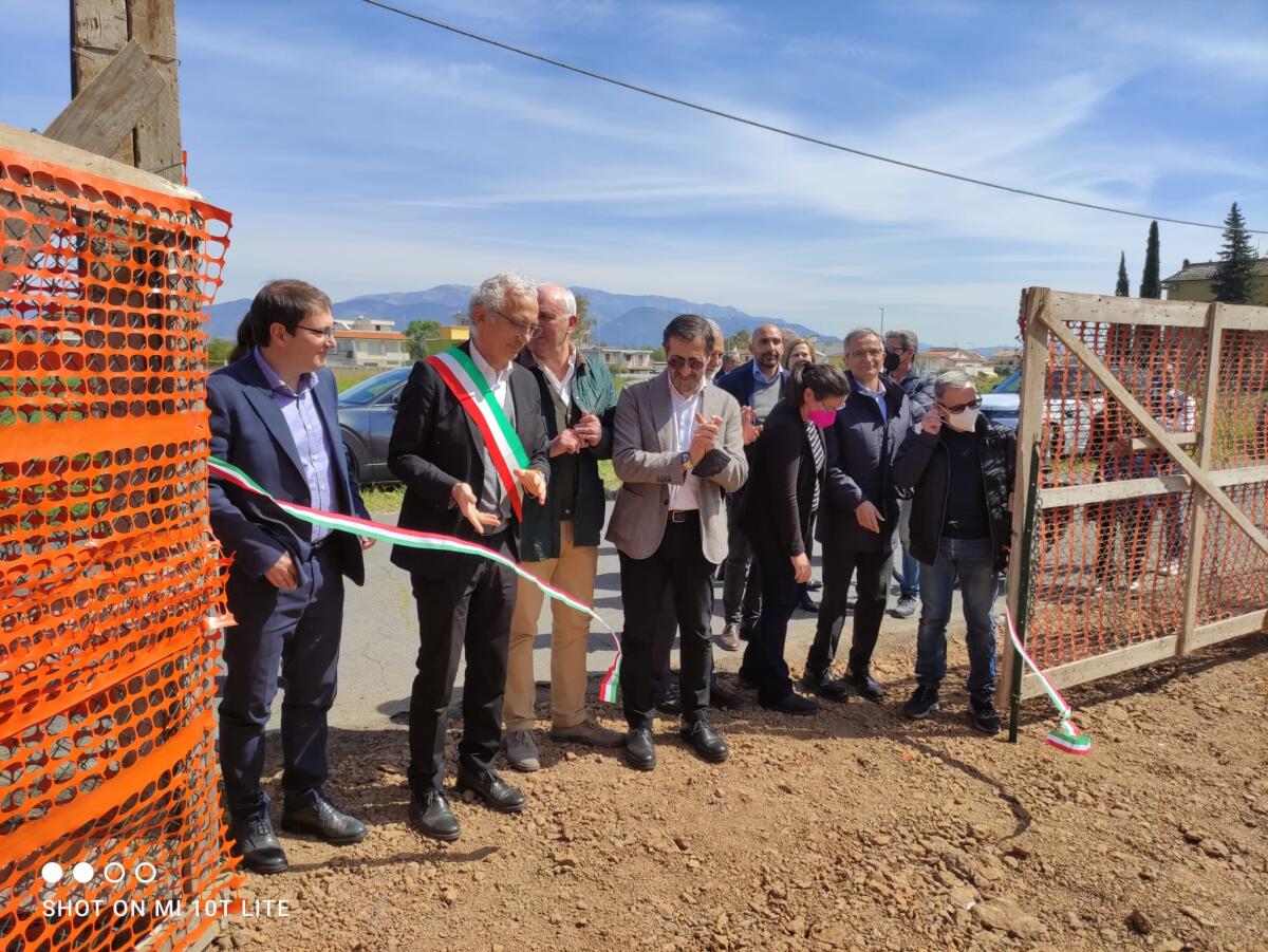 Latina - Inaugurato un nuovo cantiere per l'edilizia residenziale in Via Selene - 