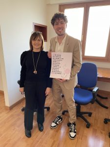 la Presidente D'Erme e il Dott. Carotenuto