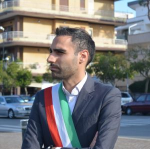 il sindaco di Pomezia, Adriano Zuccalà