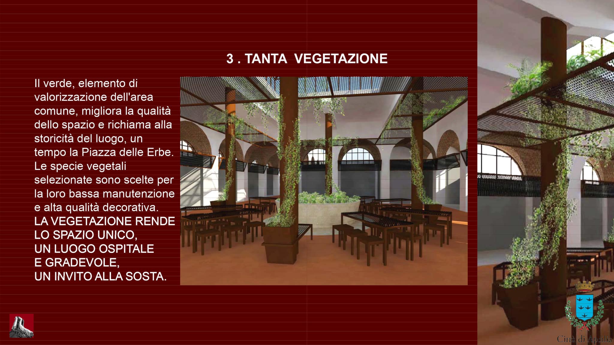 Galleria 1 del post: Ammesso a finanziamento dalla Regione, con 200mila euro, il progetto di ristrutturazione interna del Mercato Coperto di Aprilia.
