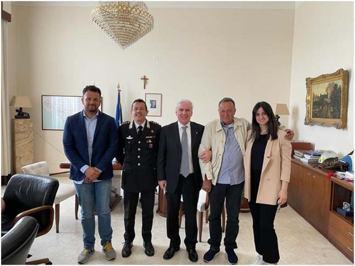 Sonnino - Un monumento funebre per il Carabiniere Vittorio Iacovacci - 