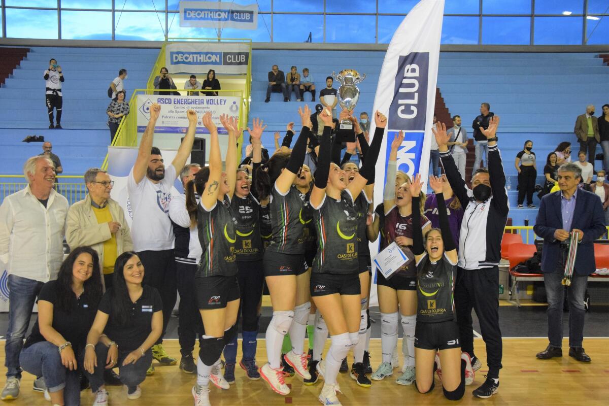 Volley, Champions Decathlon Cup: Priverno è la regina della Serie D femminile della FIPAV Lazio. - 