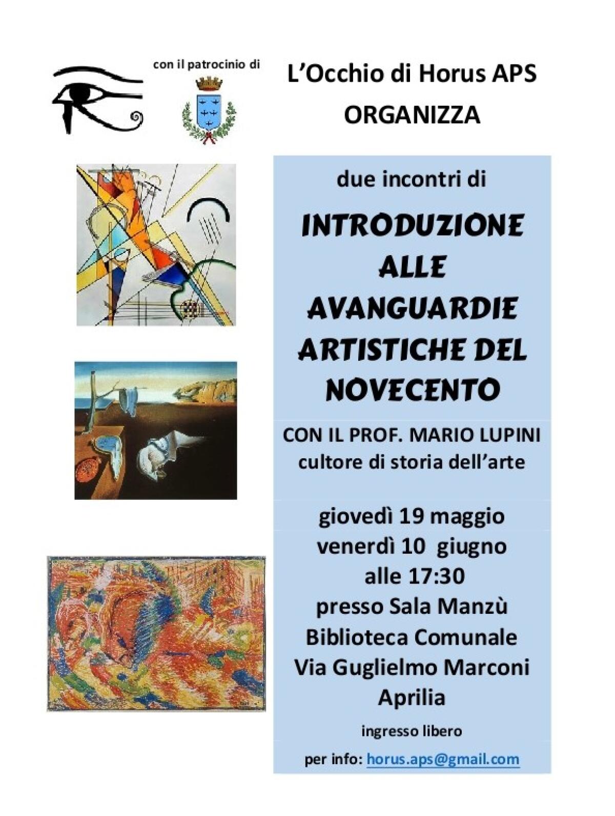 Ritornano ad Aprilia gli incontri della rassegna “Avvicinarsi all’arte contemporanea”. Appuntamento per questo giovedì. - 