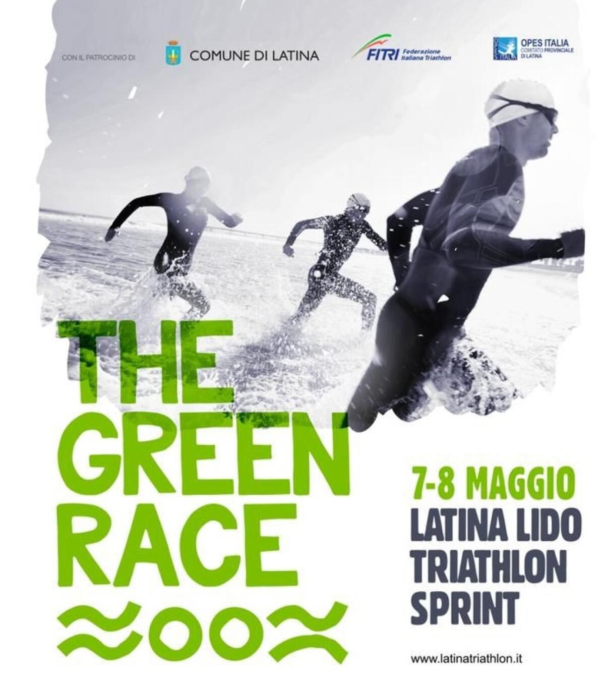 Sabato 7 e domenica 8 Maggio va in scena la “The Green Race” Latina Lido Triathlon Sprint. - 