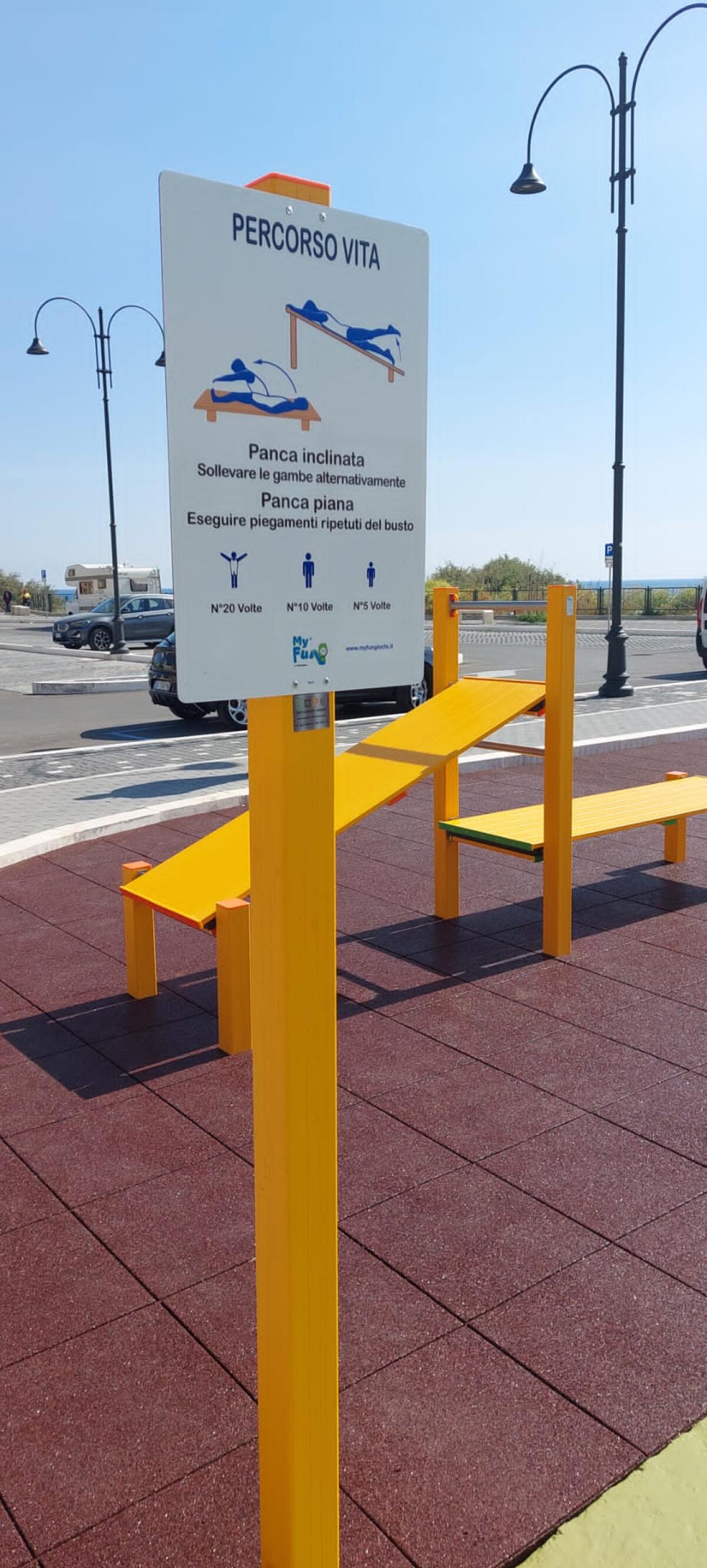 Ad Anzio aperta alla cittadinanza la prima area fitness pubblica all’aperto. - 