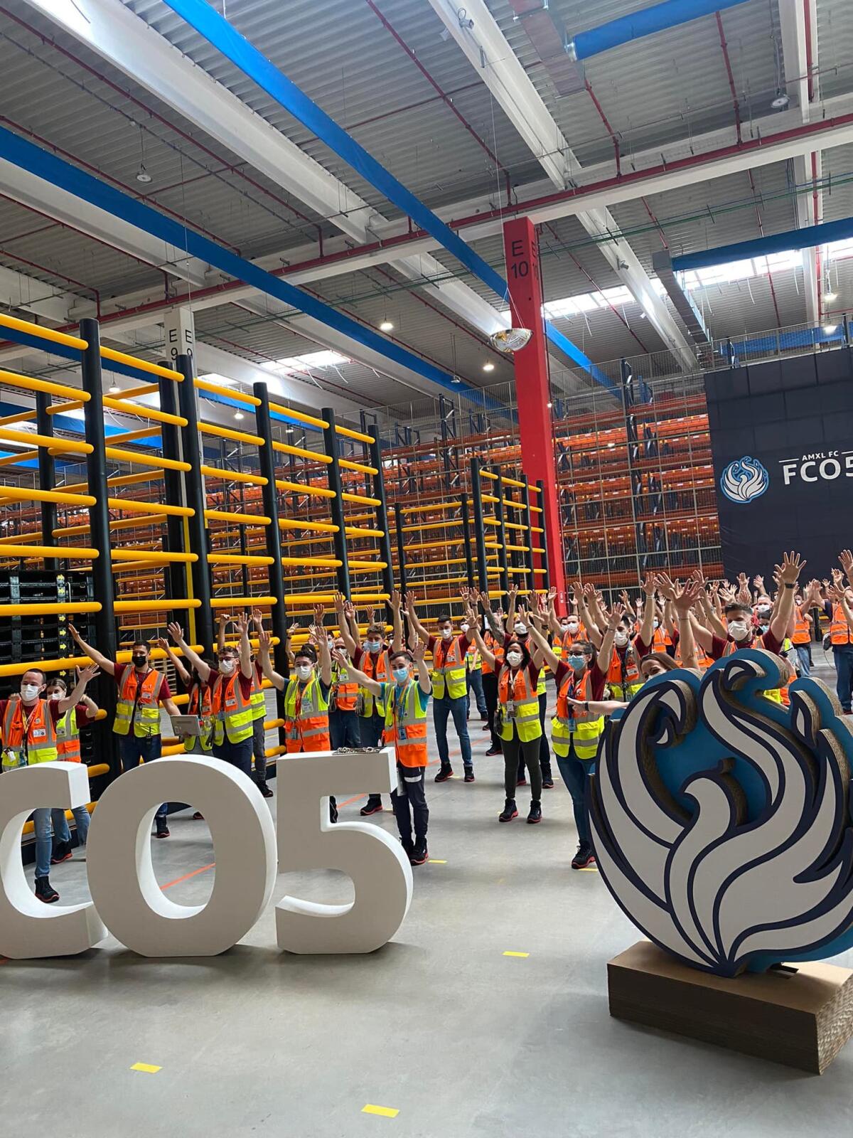 Inaugurato il nuovo centro di distribuzione Amazon di via di Valle Caia, ad Ardea. 200 i dipendenti assunti. - 