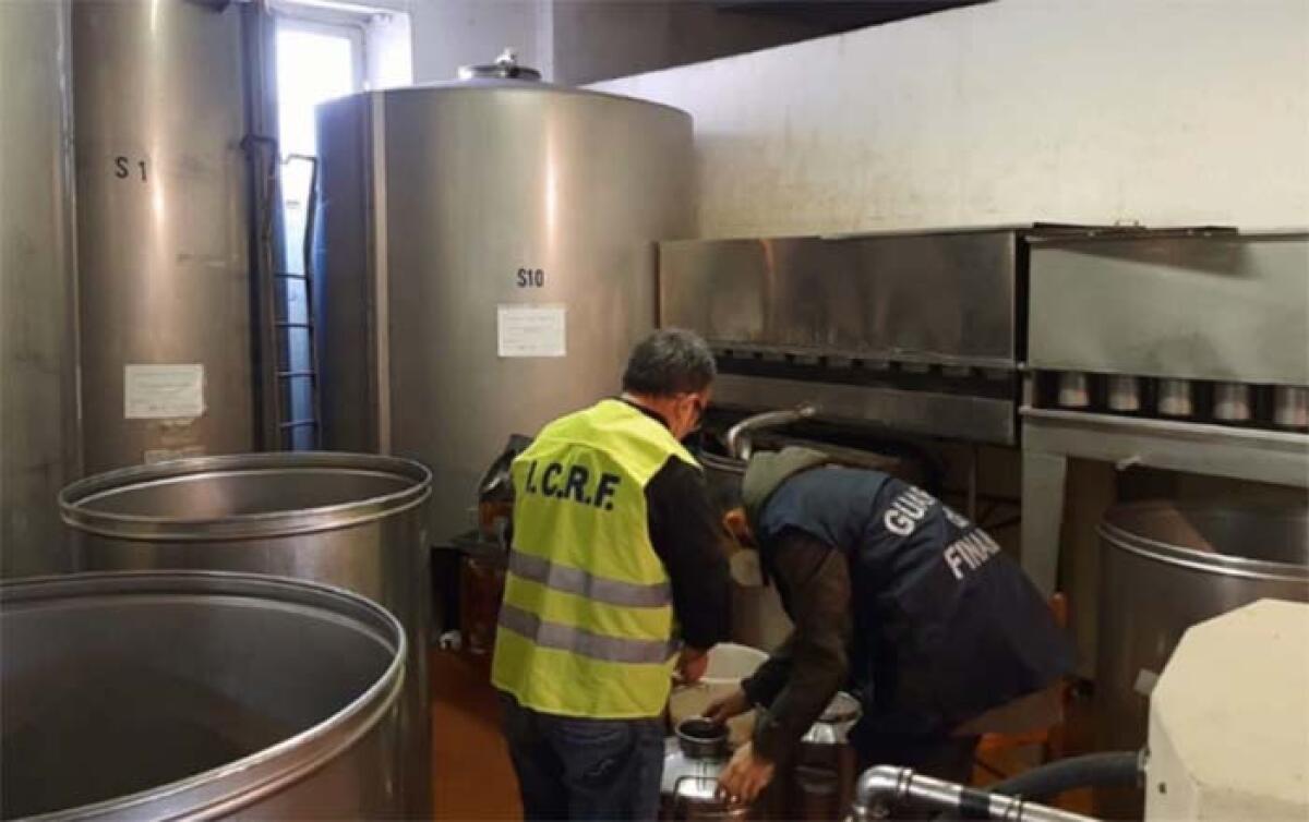 Controlli della Finanza a tutela della produzione nazionale di olio extravergine d’oliva: oltre il 27% risultato non conforme. - 