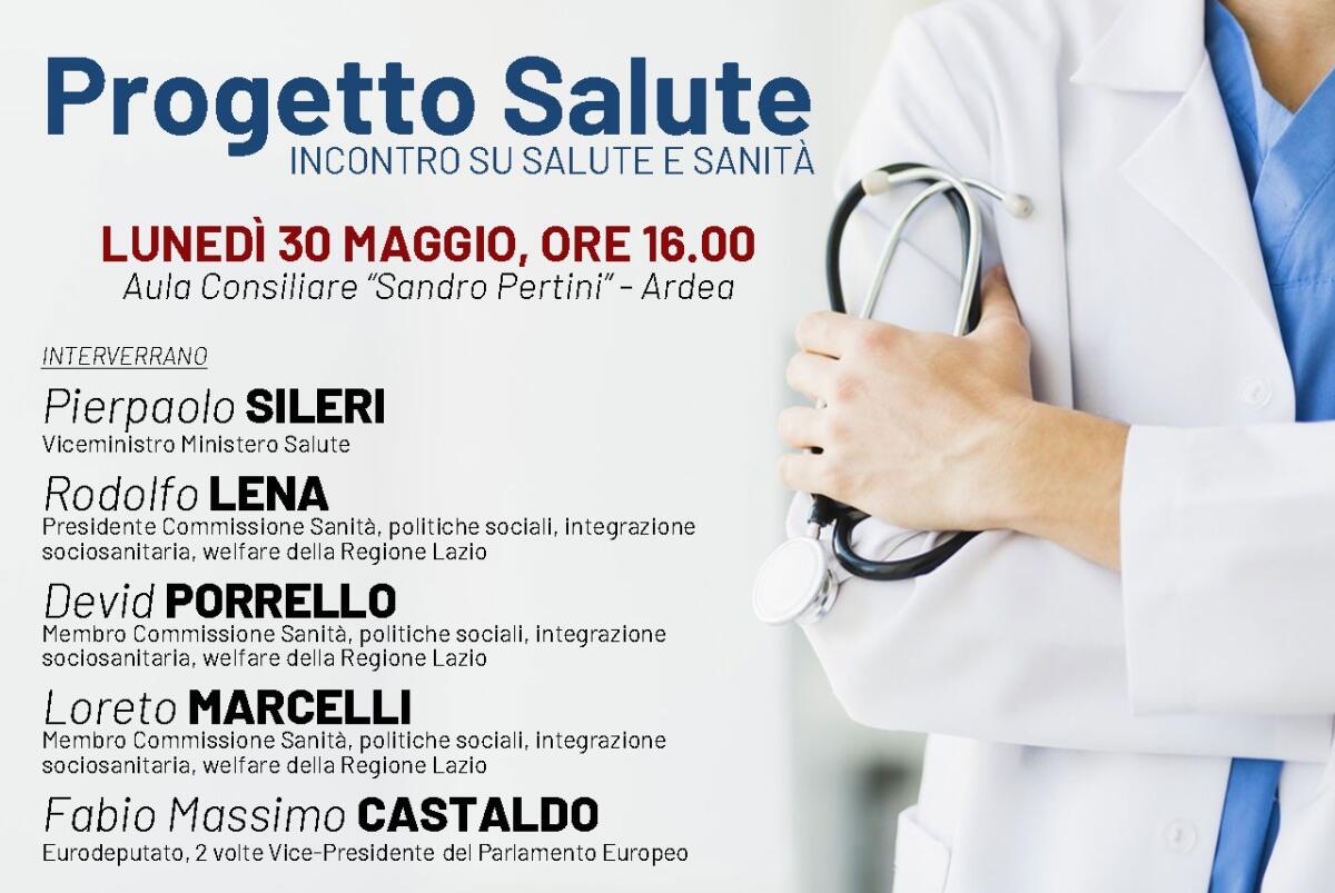 Salute e sanità: oggi se ne discute in aula consiliare ad Ardea con il viceministro Pierpaolo Sileri. - 