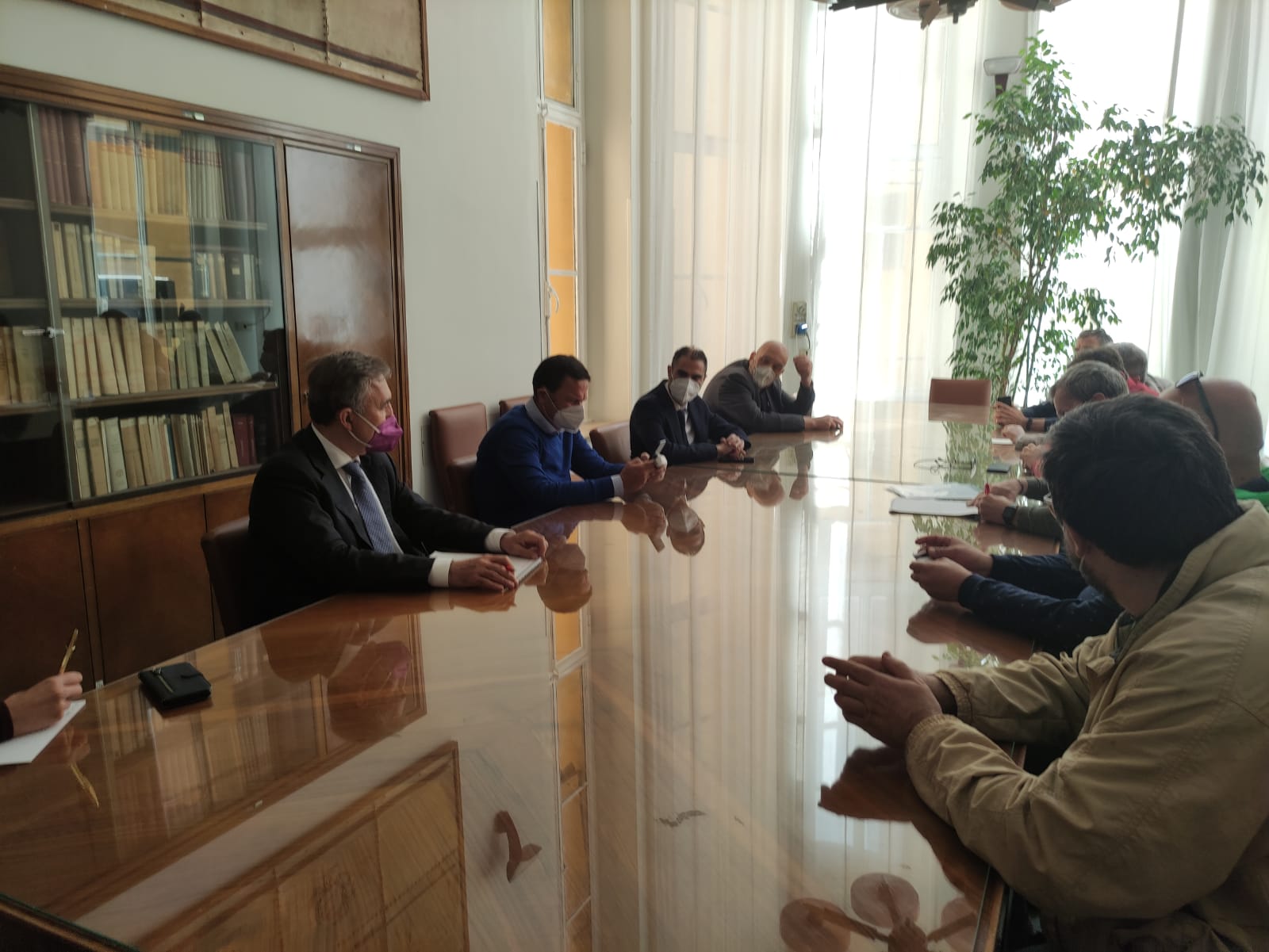 Galleria 1 del post: Vertenza della Leonardo di Pomezia: il sindaco Zuccalà in presidio al Ministero dello Sviluppo Economico con i lavoratori.