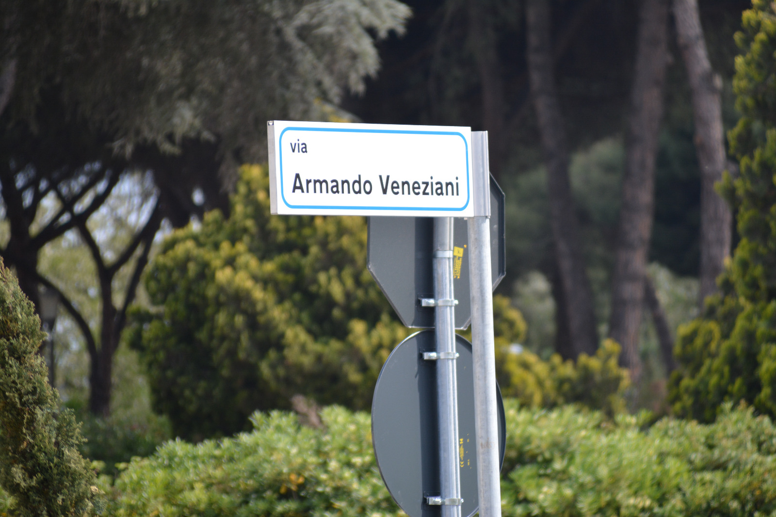 Galleria 1 del post: Inaugurata a Pomezia via Armando Veneziani: collega via dei Castelli Romani con via Spaventa.