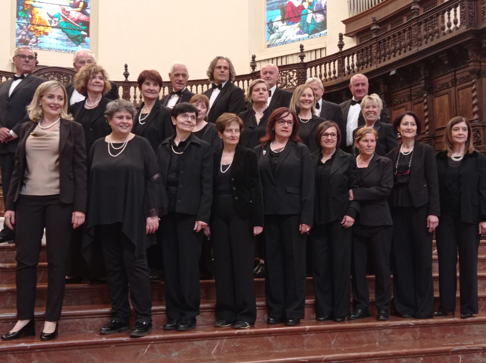 il coro polifonico "Liberi Cantores" di Aprilia