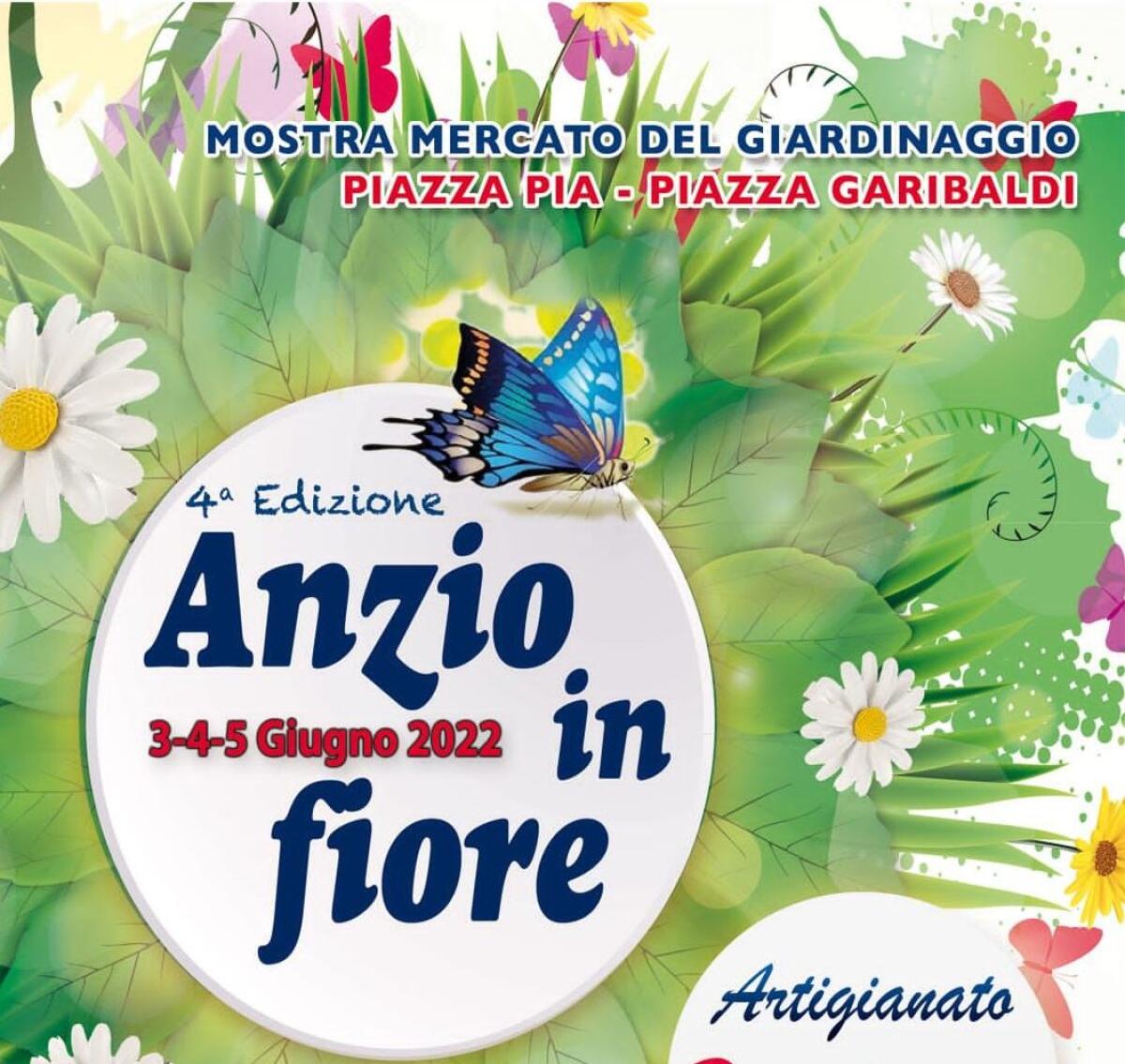 Anzio in fiore, week end con la mostra mercato de giardinaggio - 