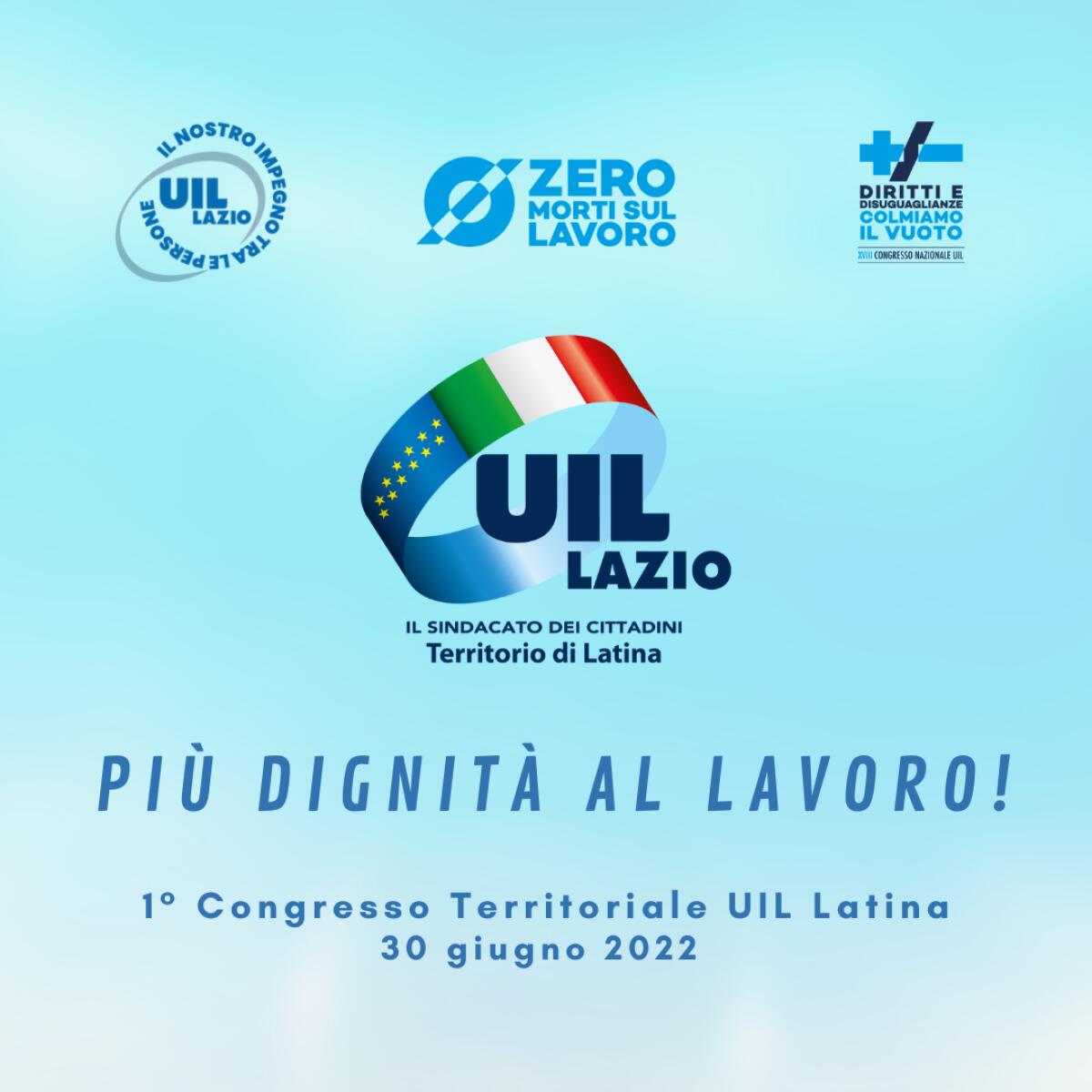 Questo giovedì il primo congresso territoriale della UIL Latina. - 