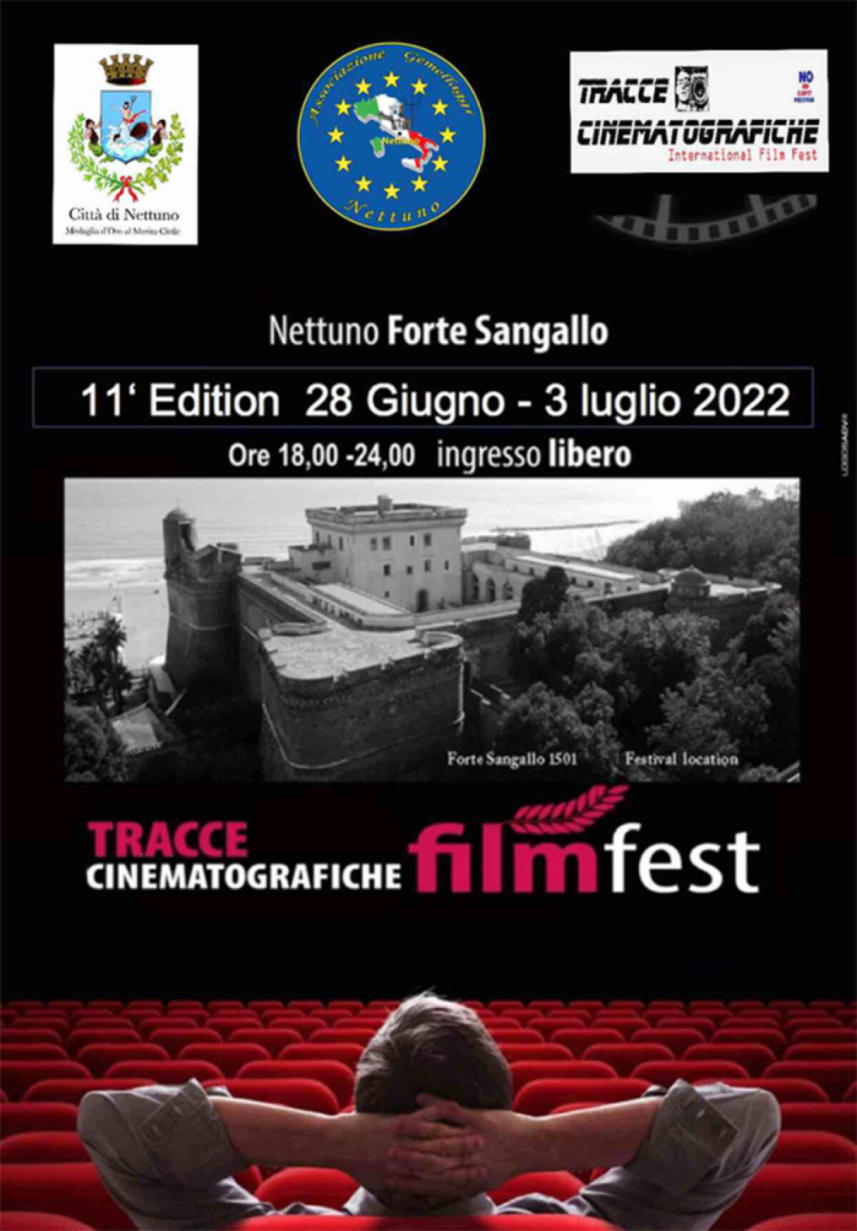 Fino a domenica 3 Luglio a Nettuno l’undicesima il festival internazionale del cortometraggio “Tracce Cinematografiche”. - 