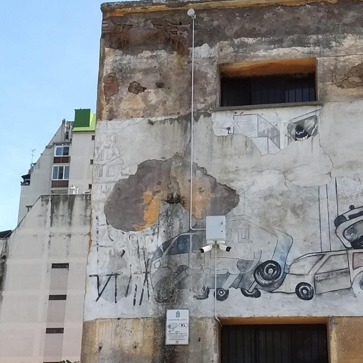 Degrado urbano nelle ore notturne a Latina: installate le telecamere di videosorveglianza in via Fratini. - 