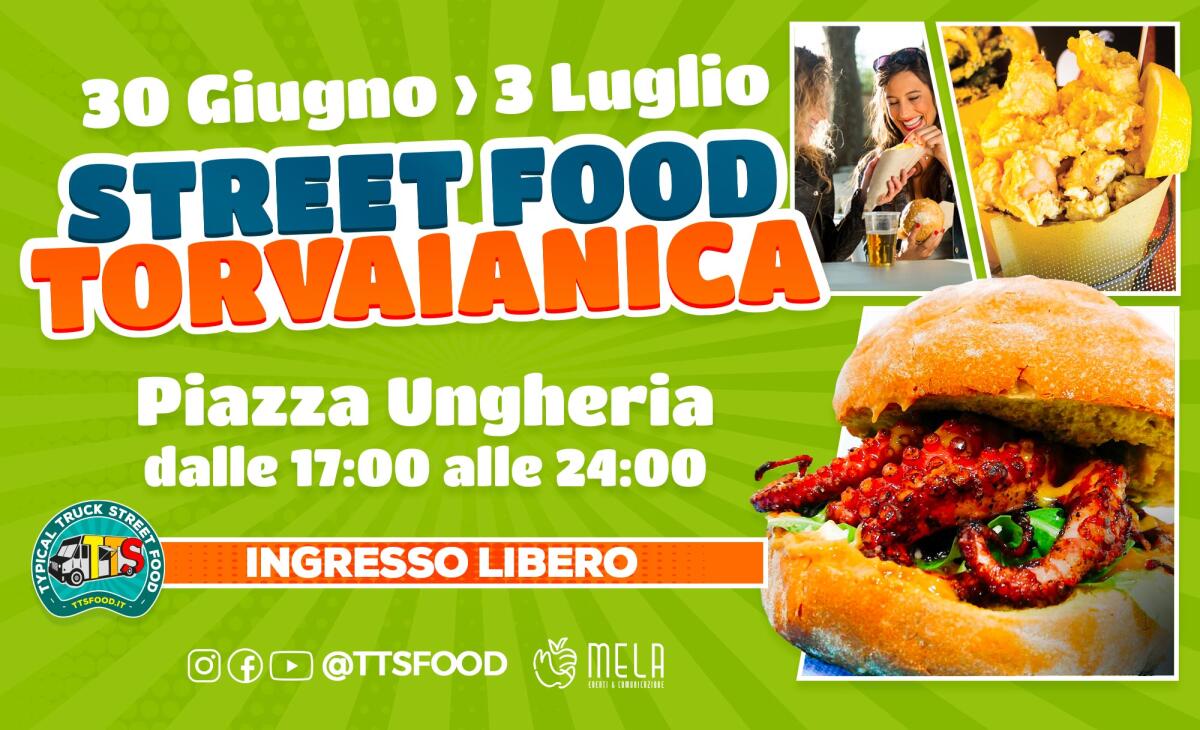 Torvaianica capitale dello Street Food dal 30 giugno al 3 luglio - 