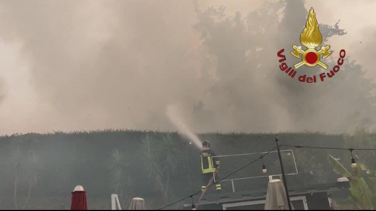 Giornata senza tregua per i Vigili del Fuoco: incendi a Nettuno, Marino, Lanuvio e Artena. - 