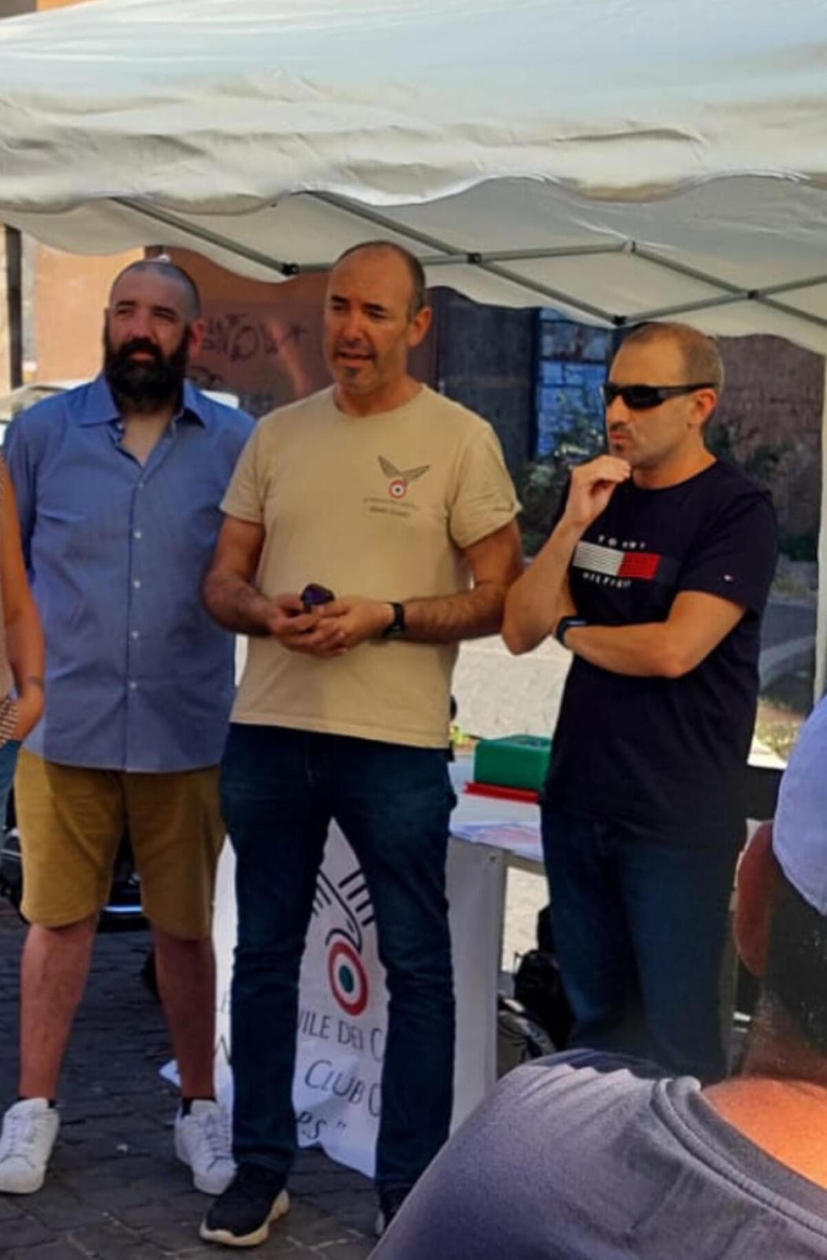 Dimostrazione di primo soccorso in piazza ad Albano. - 
