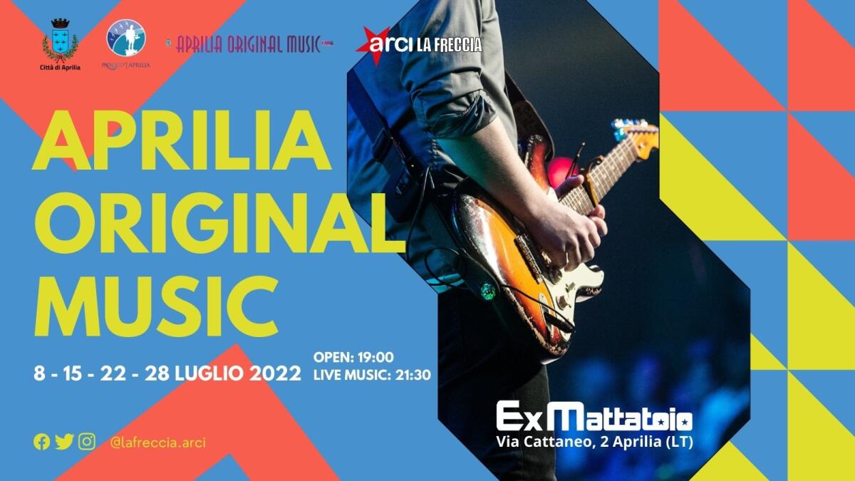 “Aprilia Original Music”: pubblicato il bando, c’è tempo sino al prossimo 28 Giugno. - 