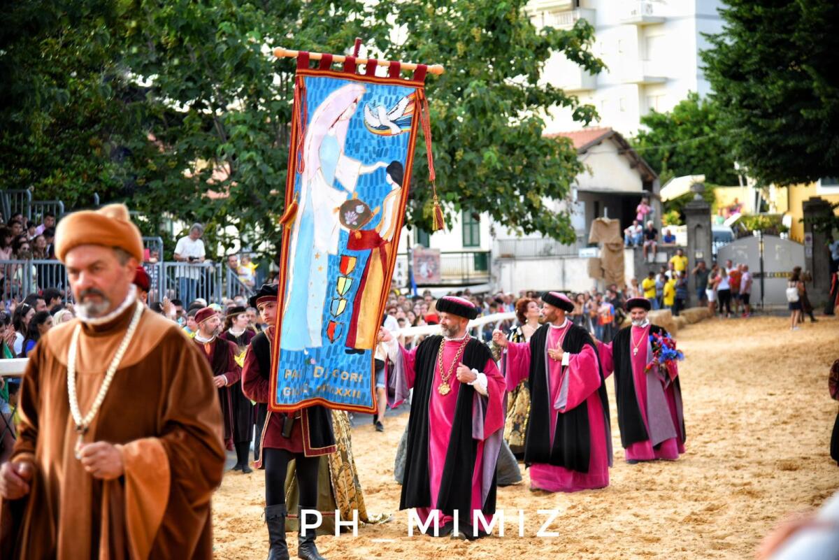 Cori - Sette anelli per Porta Ninfina che vince il Palio Madonna del Soccorso 2022 - 