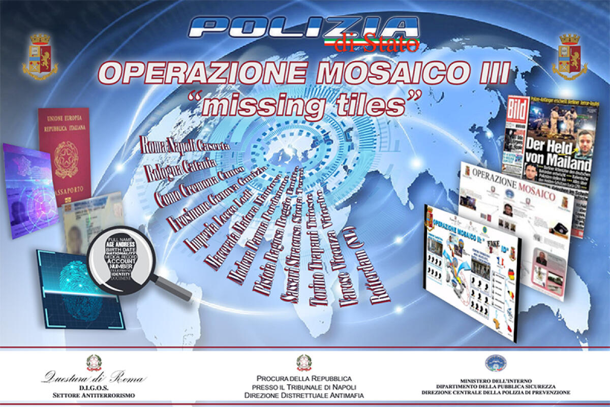 Contraffazione e riciclaggio di documenti: la Questura di Roma arresta 4 persone legate al terrorista Anis Amri, che per mesi stazionò ad Aprilia. - 