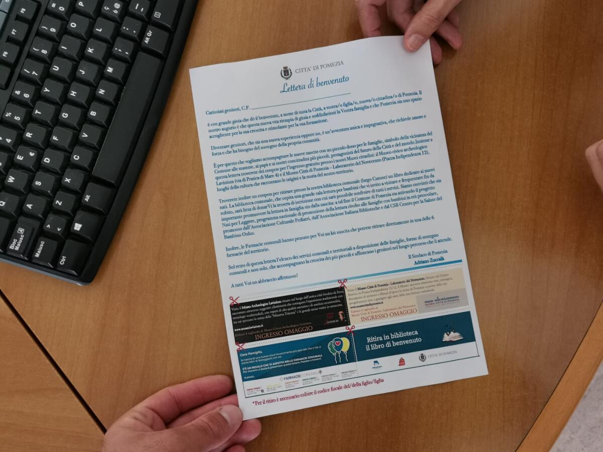 Nuovi nati del 2022: da oggi il Comune di Pomezia fa un regalo alle famiglie. - 