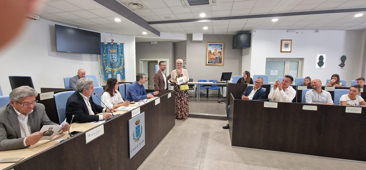 la cerimonia del “Premio Giornalistico Gianfranco Compagno