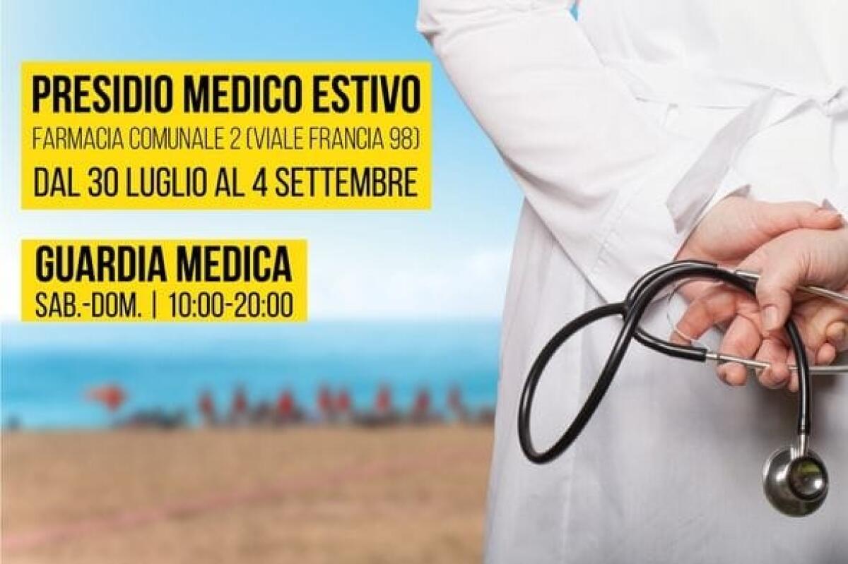 Torna il presidio medico a Torvaianica. Questo sabato al via il servizio che rimarrà attivo fino al 4 prossimo settembre. - 