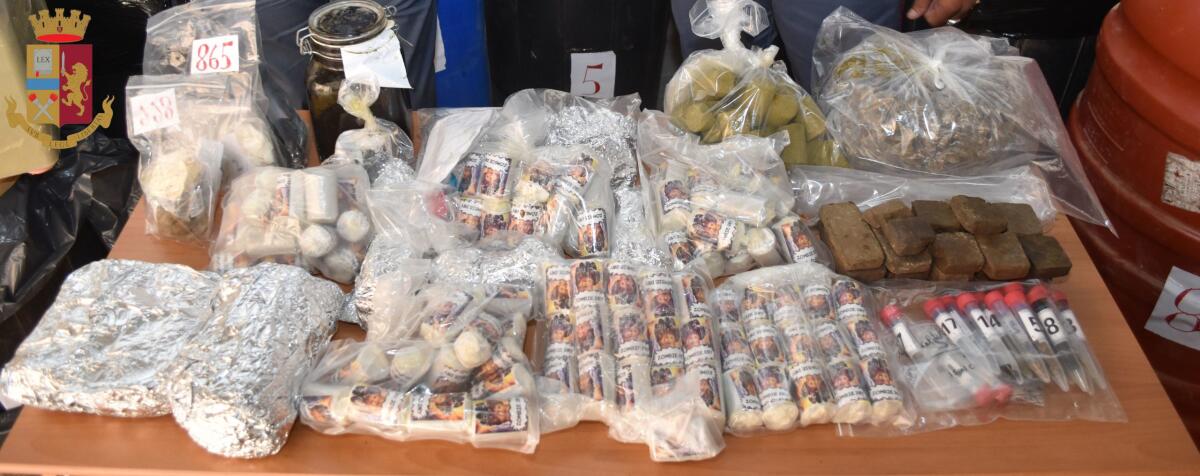 Velletri - 7 quintali di stupefacente per oltre 65mila dosi - 
