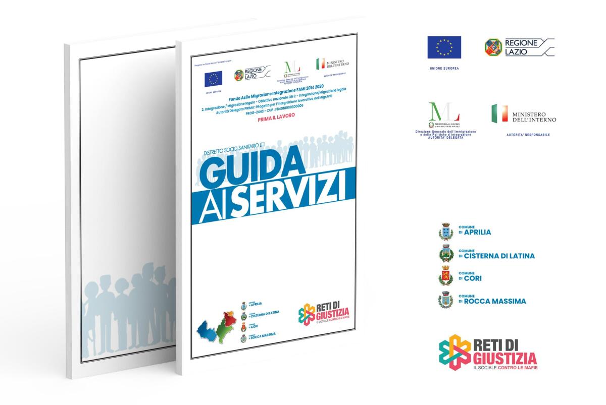 Il distretto socio-sanitario LT1 presenta la guida per l’orientamento ai servizi di richiedenti asilo e persone migranti. - 
