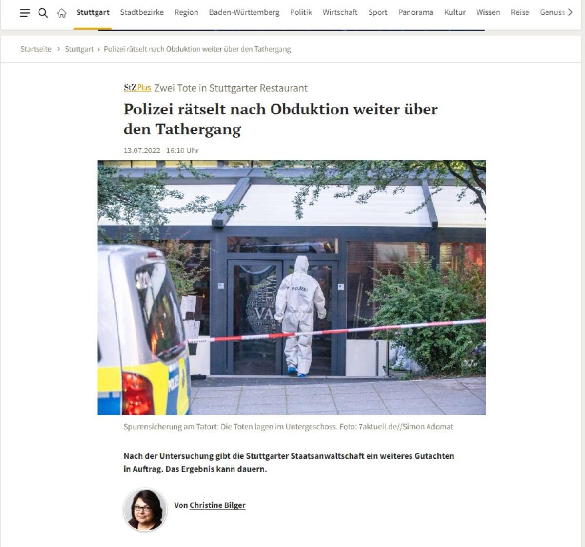 E' di Roccagorga uno dei due ristoratori italiani trovato morti a Stoccarda. Giovanni Valle era partito venti anni fa - 