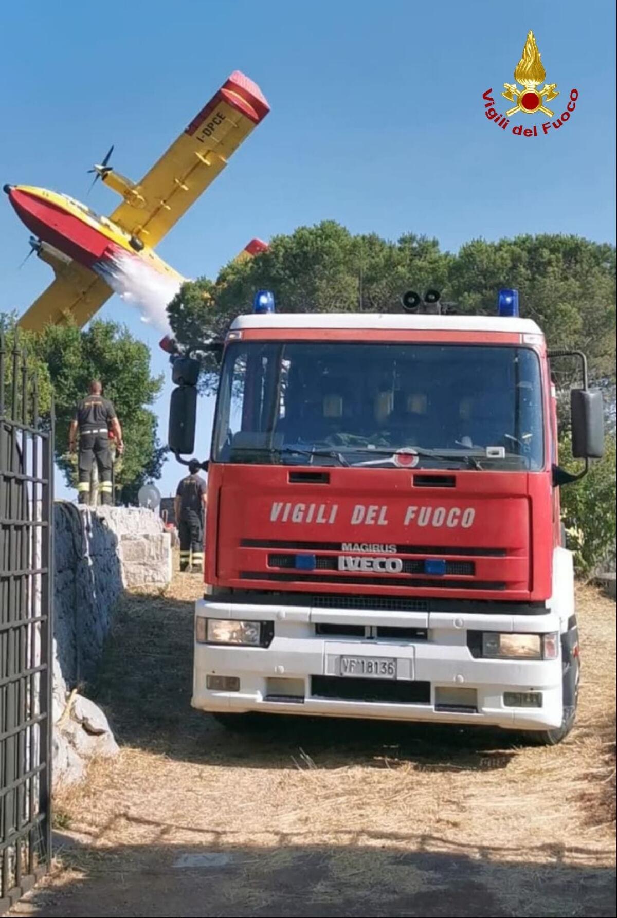 Incendi boschivi: parte oggi la campagna AIB 2022 con il potenziamento dei presidi dei Vigili del Fuoco in tutta la Provincia di Latina.  - 