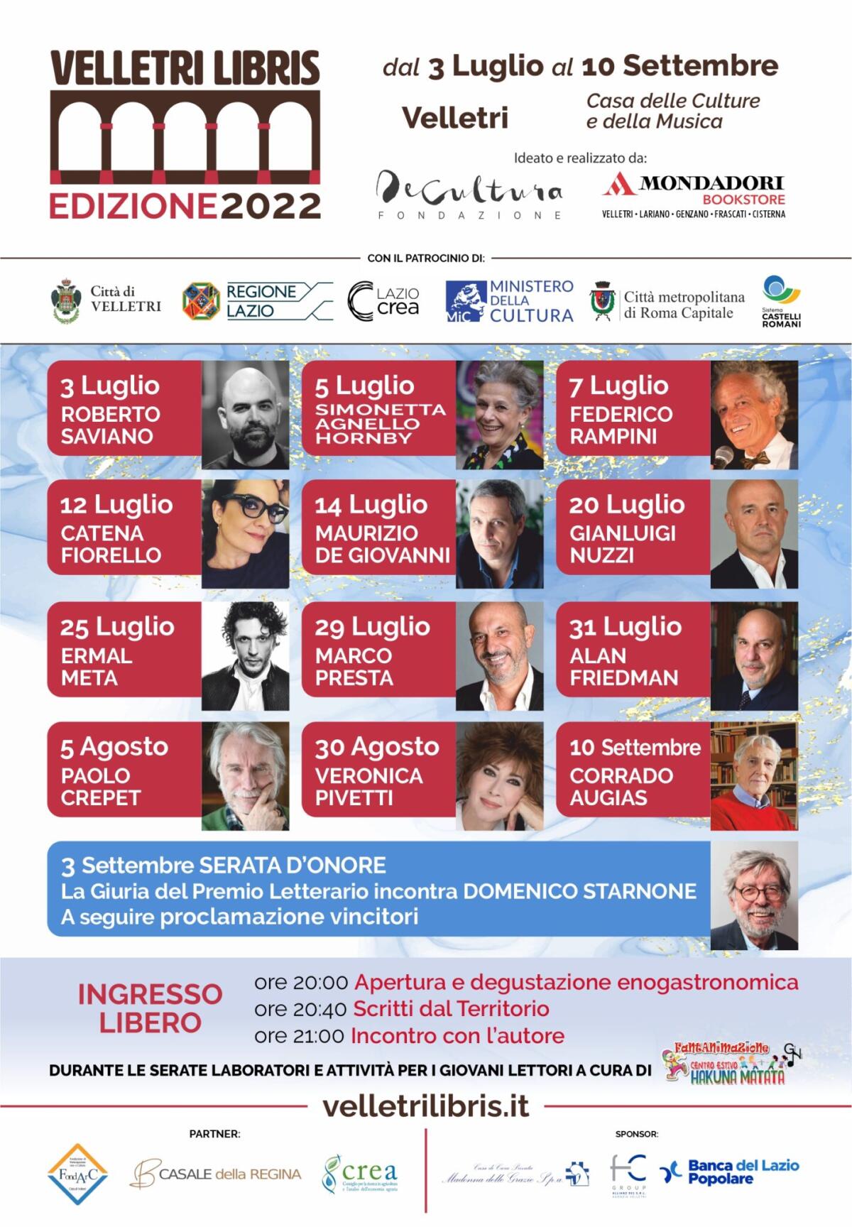 Alla rassegna “Velletri Libris” questa domenica ospite il saggista e giornalista Alan Friedman. - 