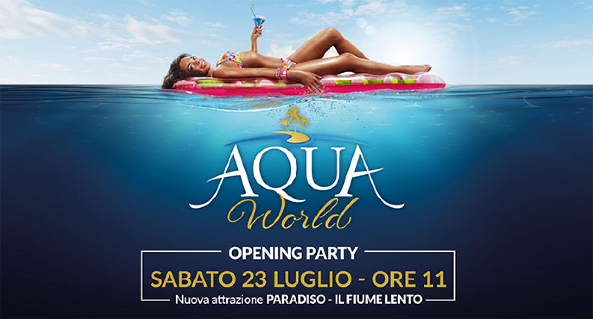 Al Cinecittà World arriva il Fiume Paradiso: questo sabato 23 luglio apre la novità più fresca della stagione. - 