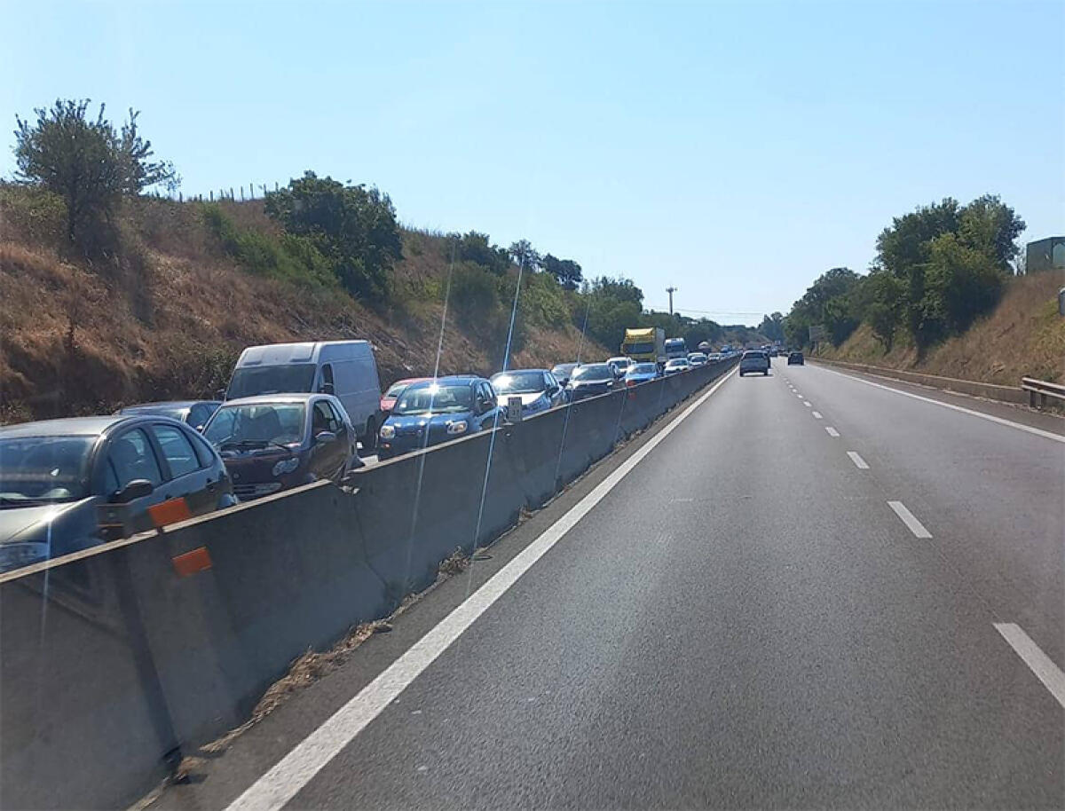 Rimosso l’incidente sulla Pontina a Pomezia tra via Strampelli e la Laurentina. - 