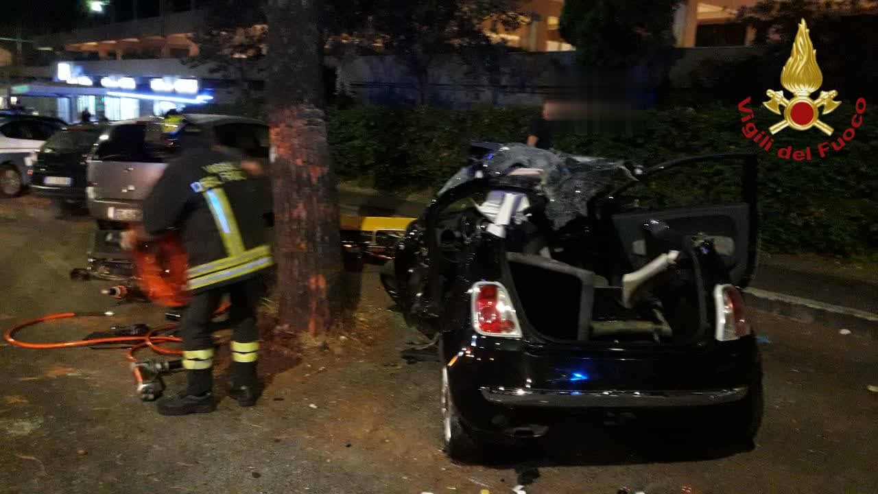 l'incidente mortale sulla via Laurentina