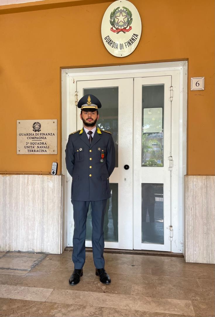 il Tenente Gianmarco Sportiello