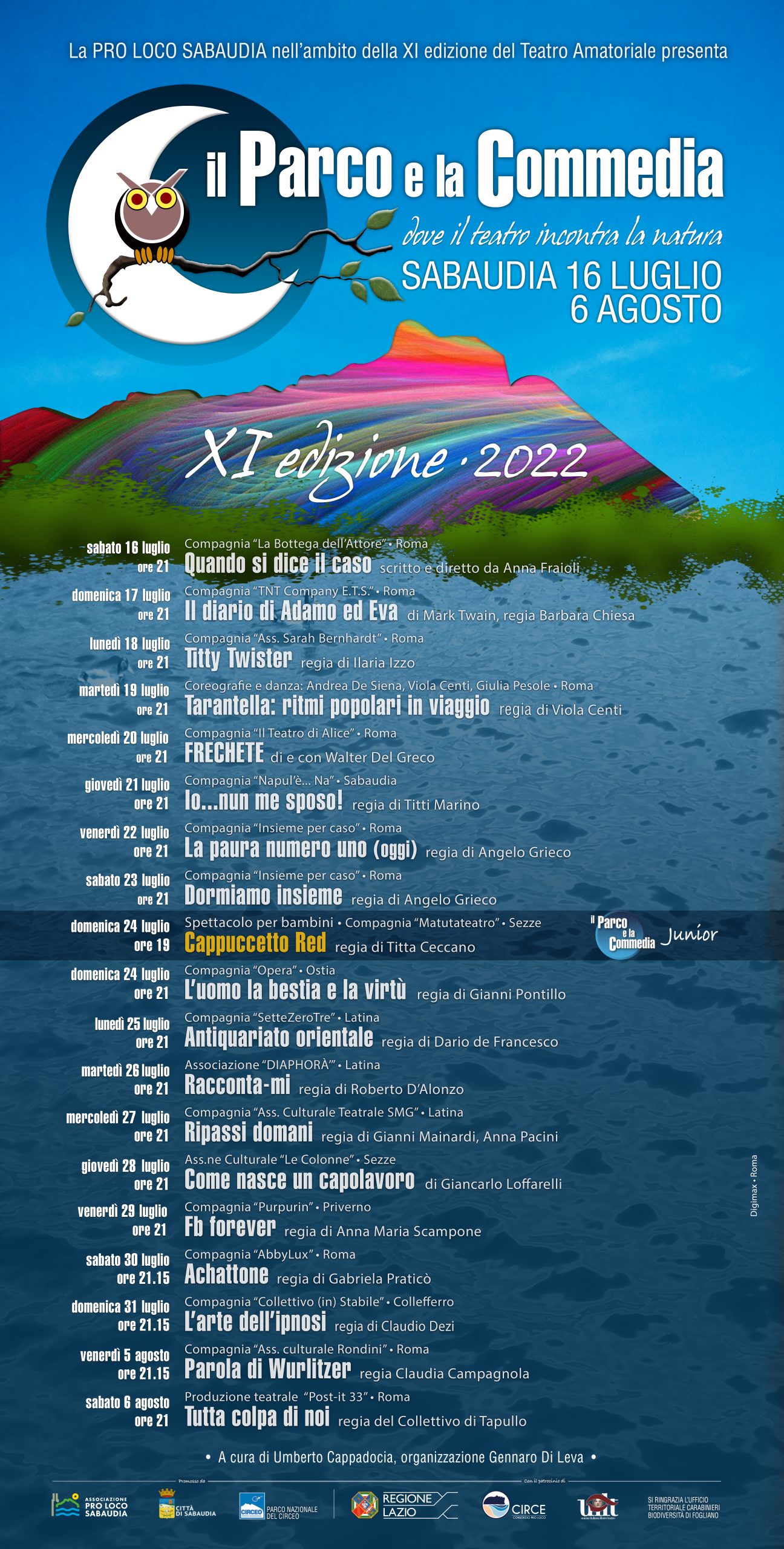 Sabaudia - “Il Parco e la Commedia”