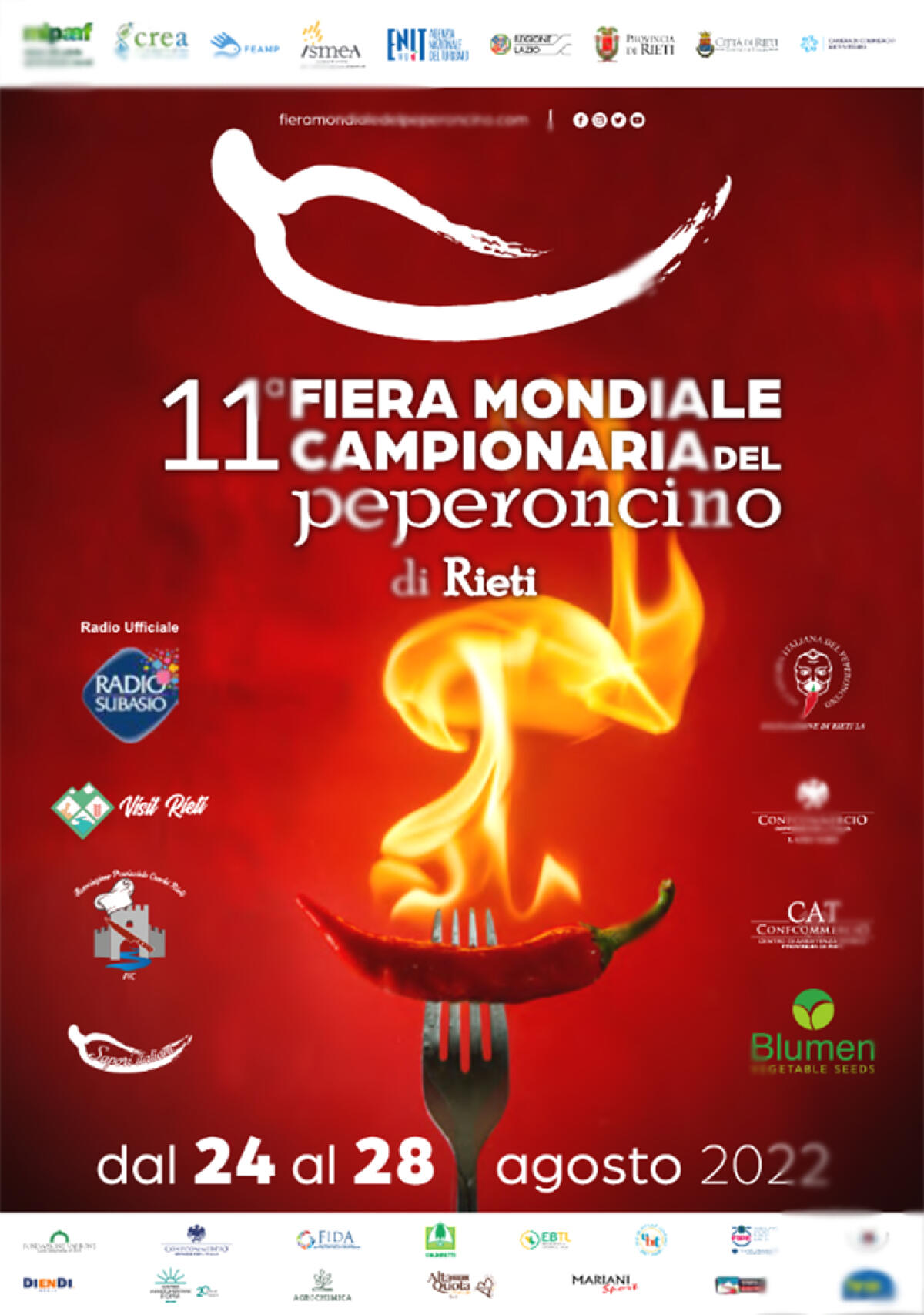 A Rieti in scena l’11esima edizione della "Fiera Mondiale Campionaria del Peperoncino”. - 