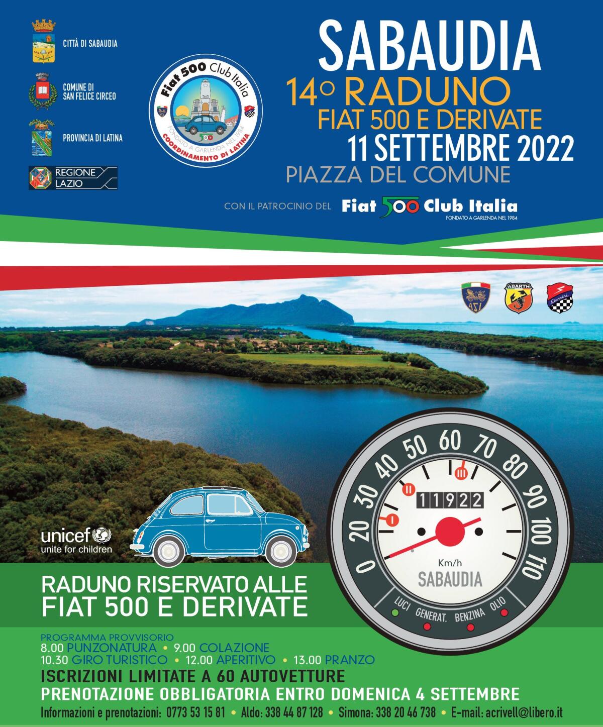 Passione 500, il raduno a Sabaudia - 