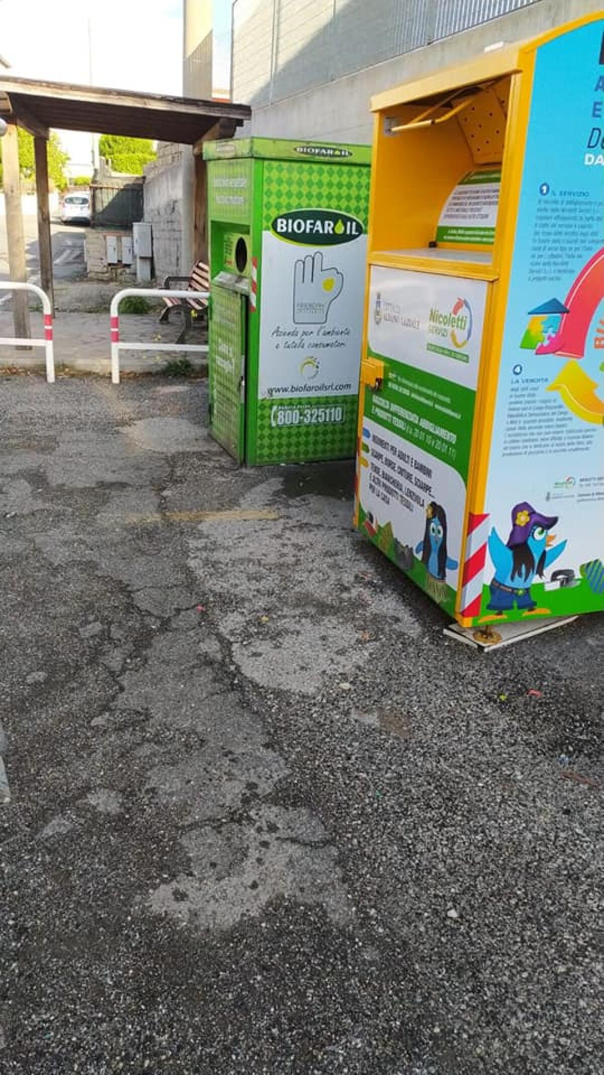 Pulizia e rimozione dei rifiuti lungo le strade più periferiche di Albano. - 