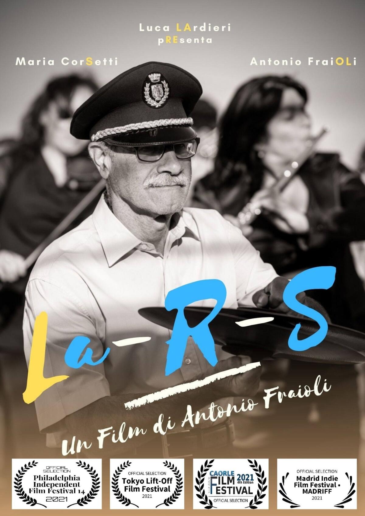 Ultima  proiezione estiva questo venerdì sera a Latina del docu-film La-R-S, ideato da Antonio Fraioli, Luca Lardieri e Maria Corsetti. - 