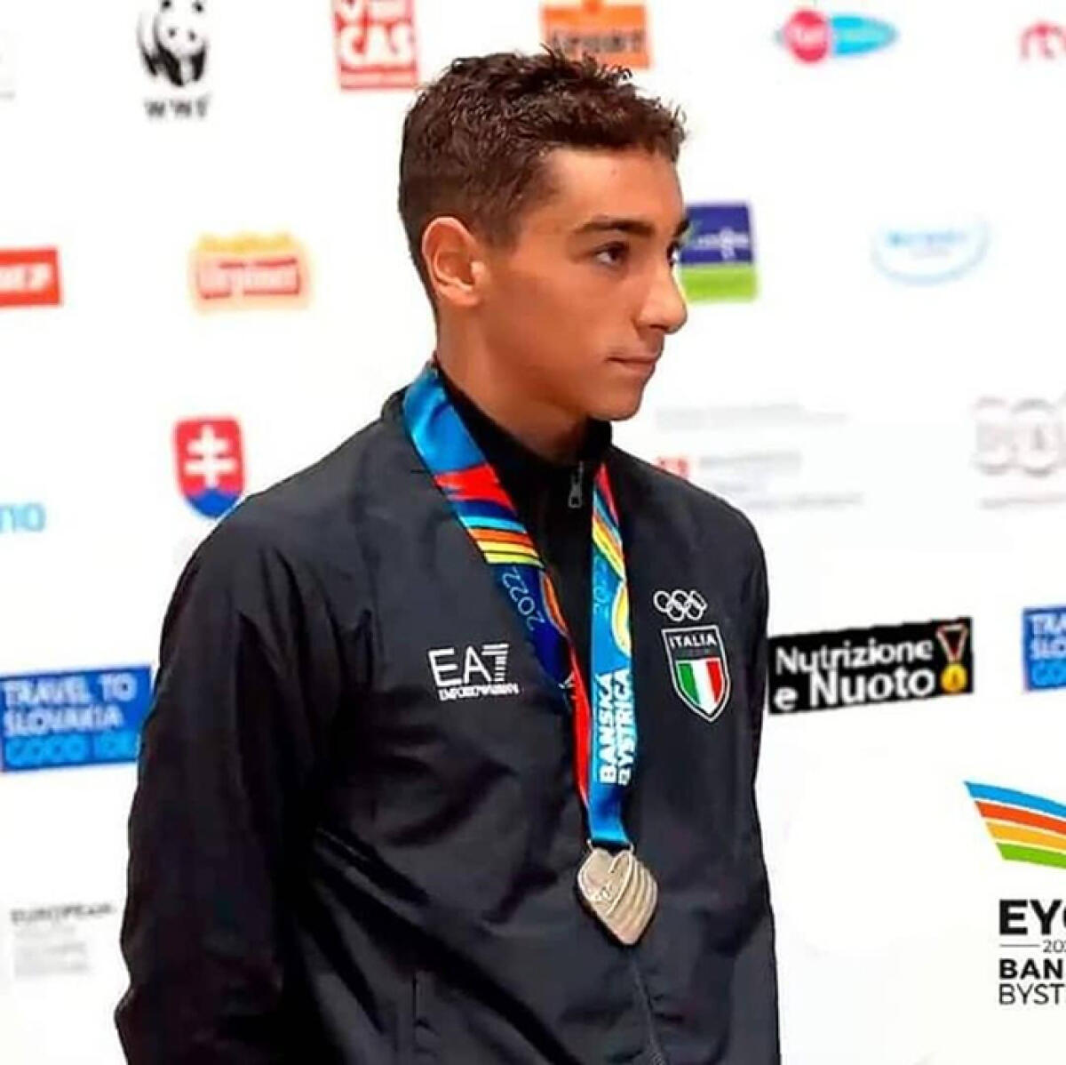 Giochi giovanili Eyof 2022: Daniele Del Signore della Rari Nantes Aprilia tra i migliori nuotatori in Europa: torna dalla Slovacchia con due argenti ed un bronzo! - 